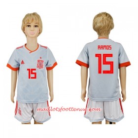 Maillot/Tenue Espagne Sergio Ramos 15 Enfant Exterieur Coupe du monde 2018